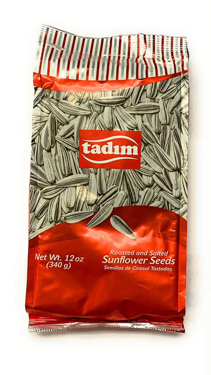 Tadim Salted Sunflower Seeds 12 oz Pack of 4 From Germany