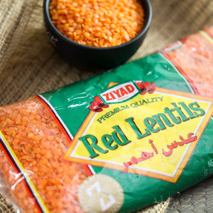 Ziyad Red Lentils, Superfood, Ancient Grains, No Additives, No Preservatives, Great Source of Protein