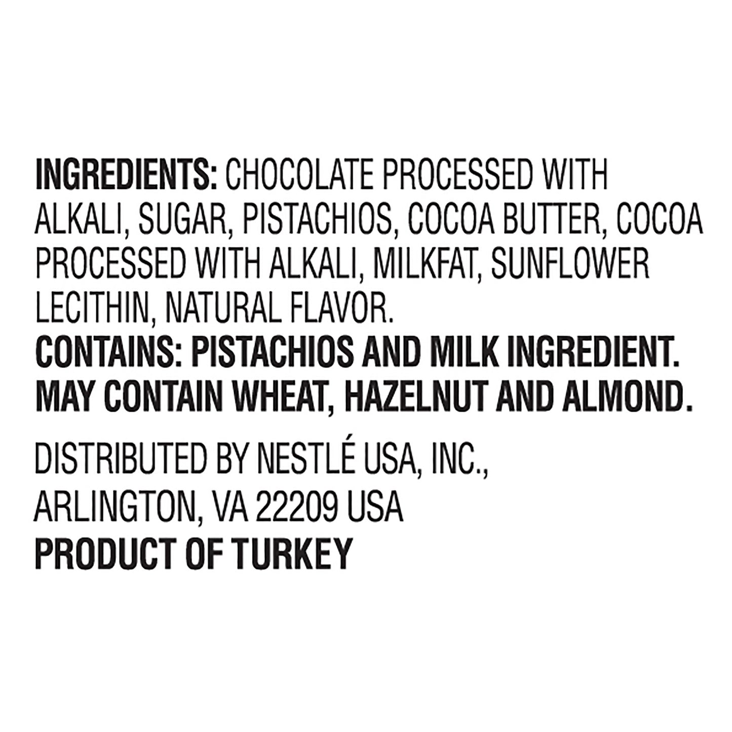 damak Dark Chocolate with Pistachios, 12 Count
