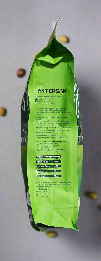 By Izzet - Antep Turkish Pistachio, Wood Fire Roasted & Salted 5.51lb (2500g)