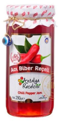 AntalyaRecelcisi Chili Pepper Jam 10.22oz (290g) in Glass Jar