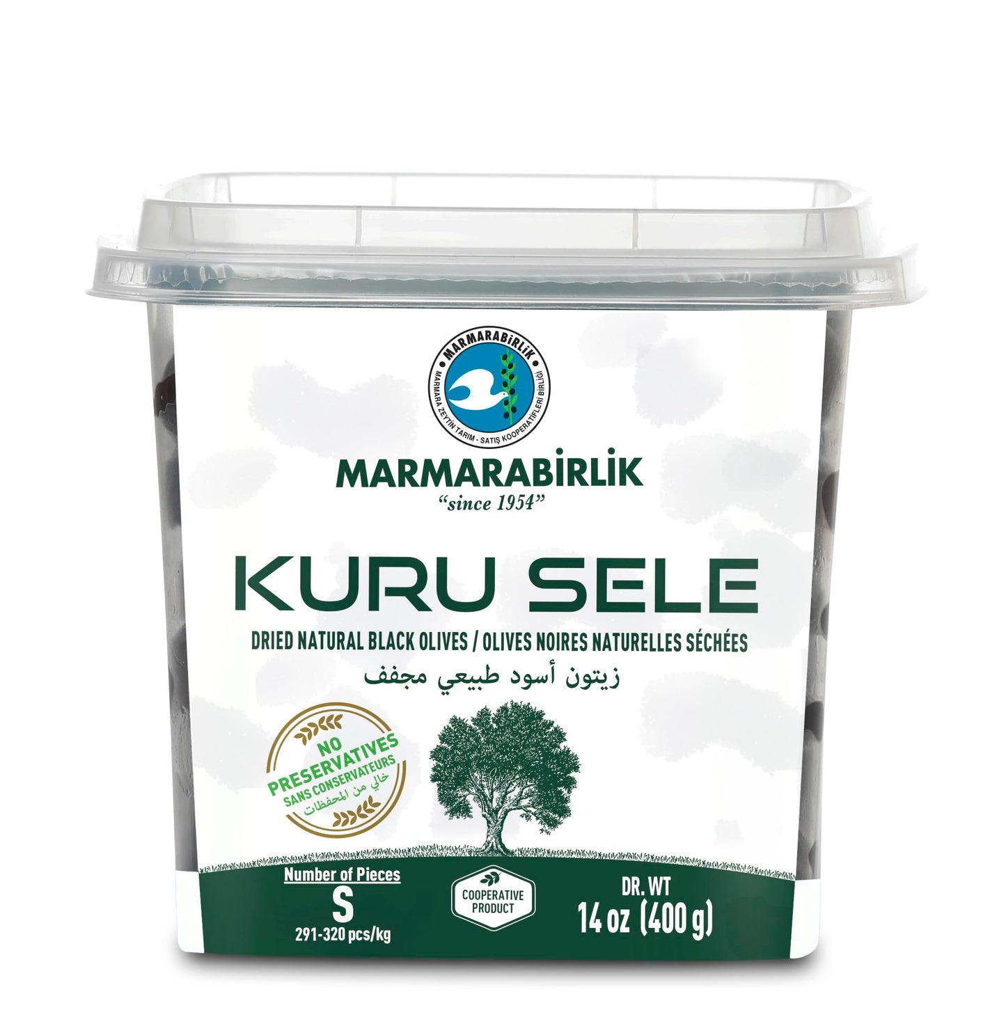 Marmarabirlik Dry Cured Black Olives, Turkish Dried Natural Olives, Gourmet Mediterranean Flavor, Perfect for Salads, Mezze & Breakfast, Vegan, Kosher, Halal, Snack Packs