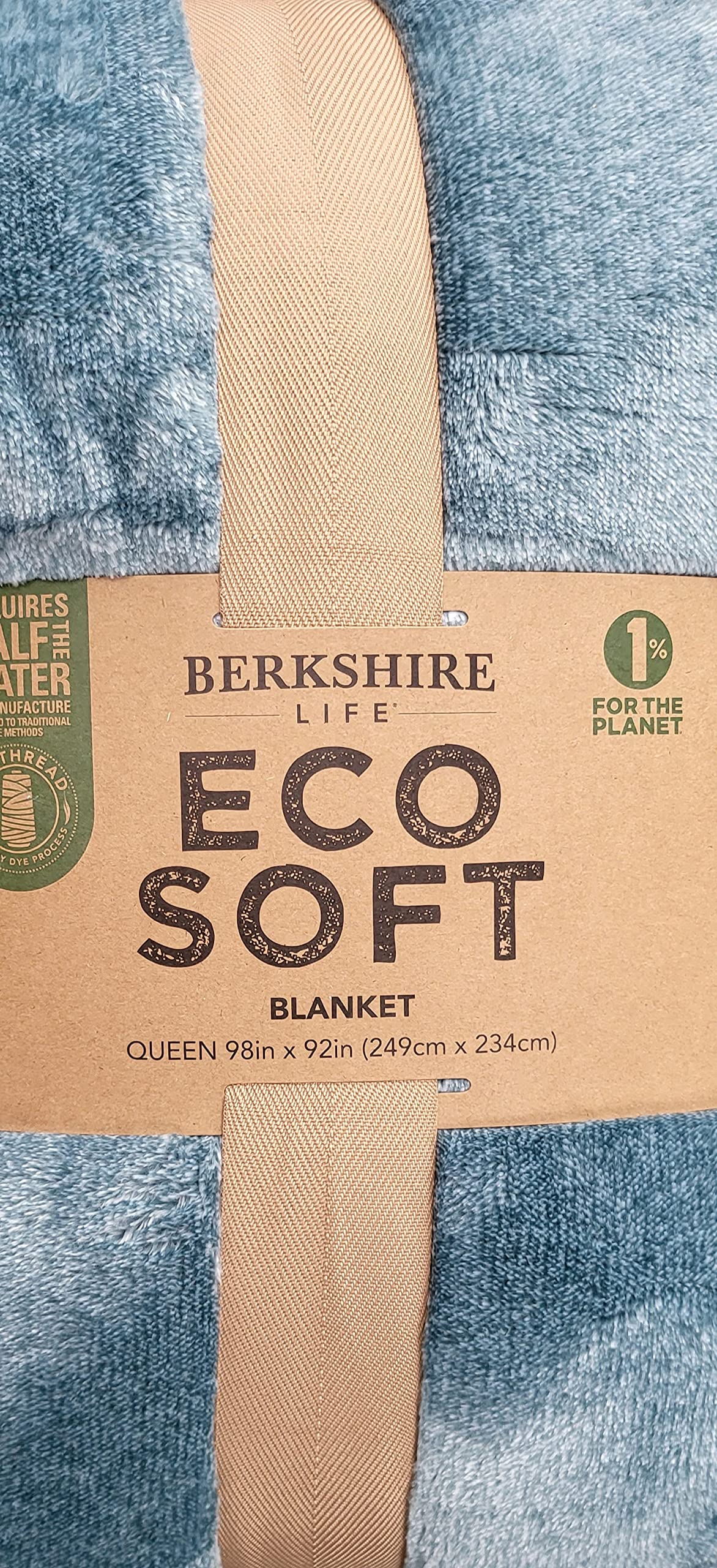 Queen Blanket - Aqua Blue Y