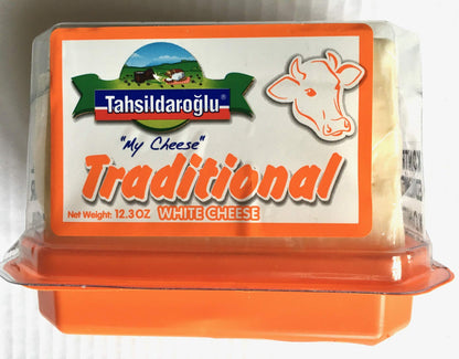 Tahsildaroglu 1 Cow's Milk 1 Goat Milk's 1 Sheep's Milk Ezine Feta Cheese (3 pack total 1050gr)