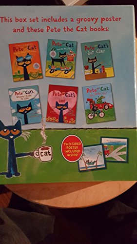 Pete the Cat's Groovy Box of Books