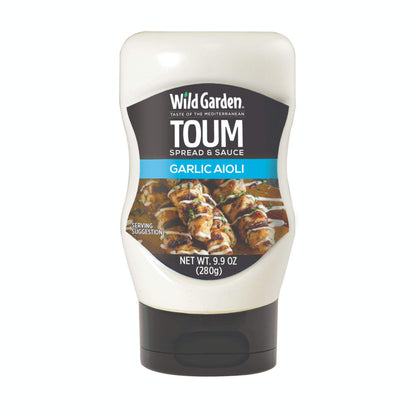 Wild Garden Easy Squeeze, Garlic Aioli, Green Herb Tahini