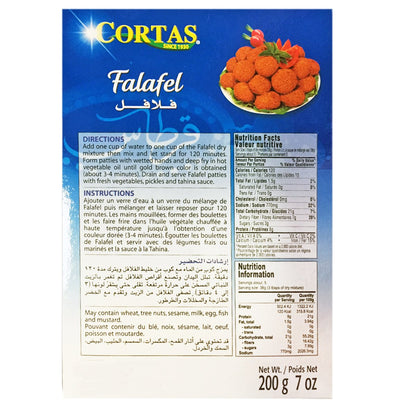Cortas Falafel Mix 7oz [200g] (2 Pack)