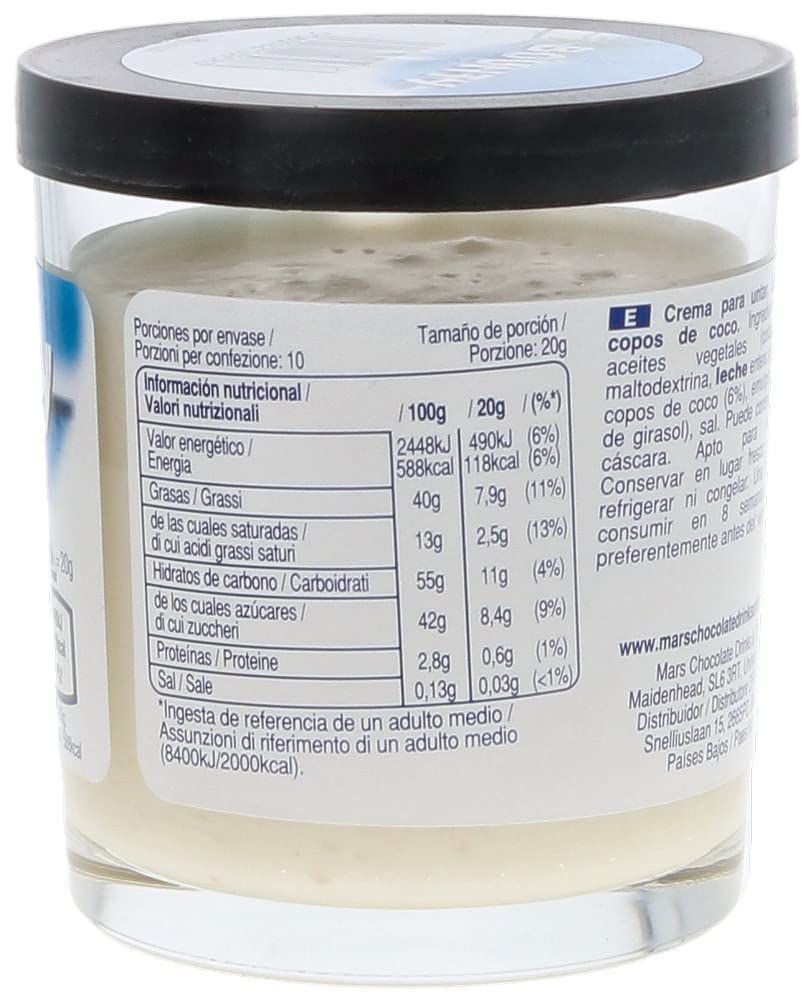 Bounty Milk Spread with Coconut Flakes 200g