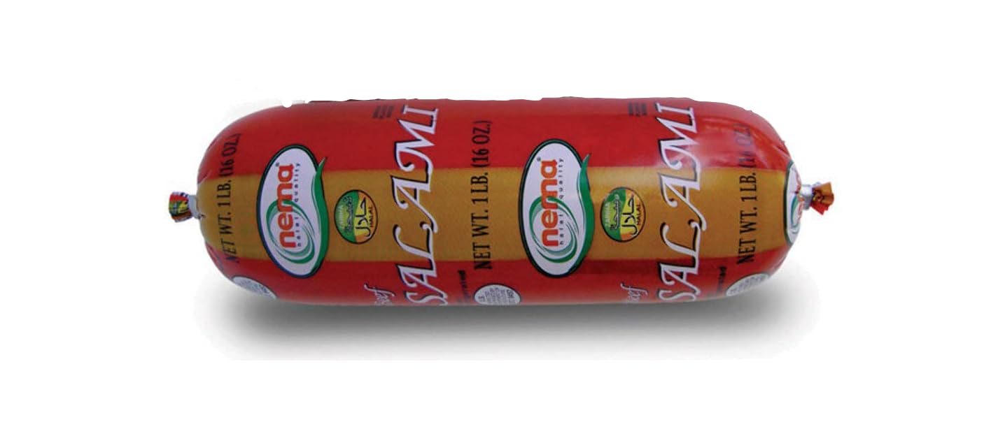 Nema Halal Beef Salami 16oz