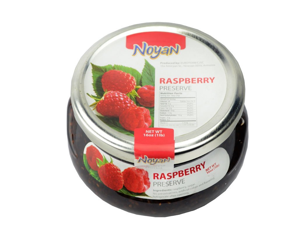 Preserve Raspberry Noyan 1 Lb. 100% organic (Kosher)