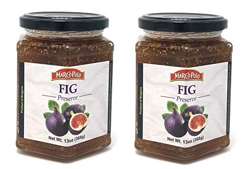 Marcopolo Fig Preserve 13oz (368gr net) PACK of 2