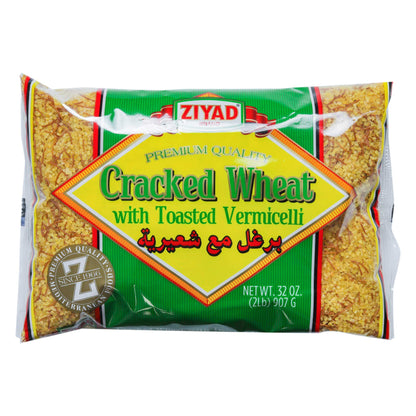 Ziyad Wheat Bulgur – Fiber-Rich Whole Grain, Nutty Flavor & Chewy Texture – Ideal for Tabbouleh, Kibbeh, Curries, Soups & Salads – Easy 30-Minute Prep, Vegan