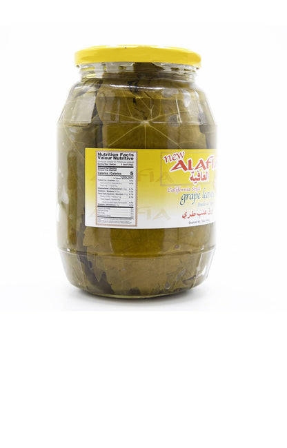 Al Afia California Style Grape Leaves California Style - Tender Leaves Premium Quality- 16 Oz-475 Gm. Pack of 4 Jars -