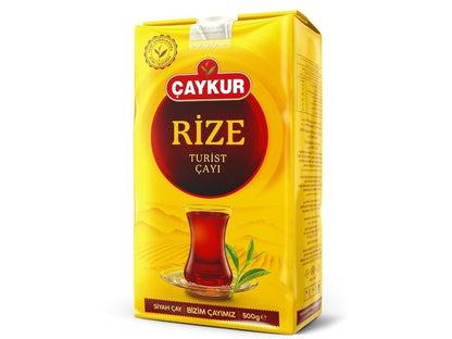 ÇAYKUR Rize Turist Black Tea, Authentic Turkish Loose Leaf Tea, Rich Aroma & Smooth Taste, Daily Rituals & Breakfast tea 500g / 17.6 Oz