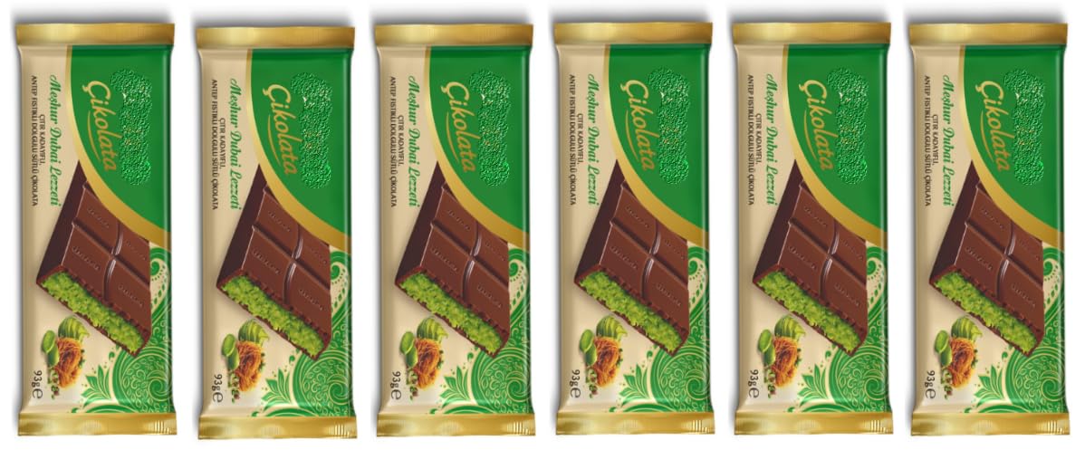 Dubai Chocolate - Milk Chocolate With Pistachio, 93 gram 3.2 oz