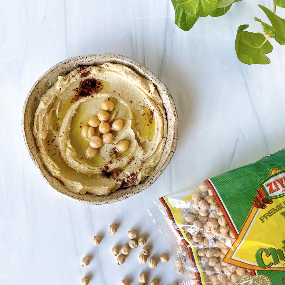 Ziyad Dry Chickpeas, Garbanzo Beans, Ancient Grains, No Additives, No Preservatives, Great Source of Protein, 32 Oz