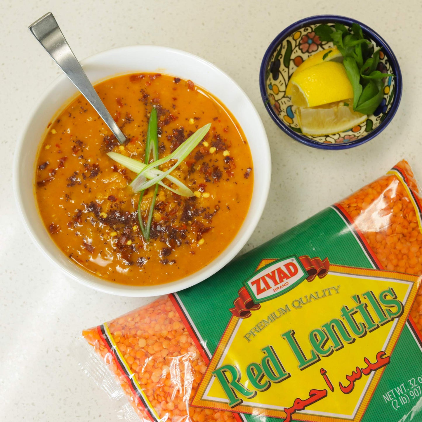 Ziyad Red Lentils, Superfood, Ancient Grains, No Additives, No Preservatives, Great Source of Protein